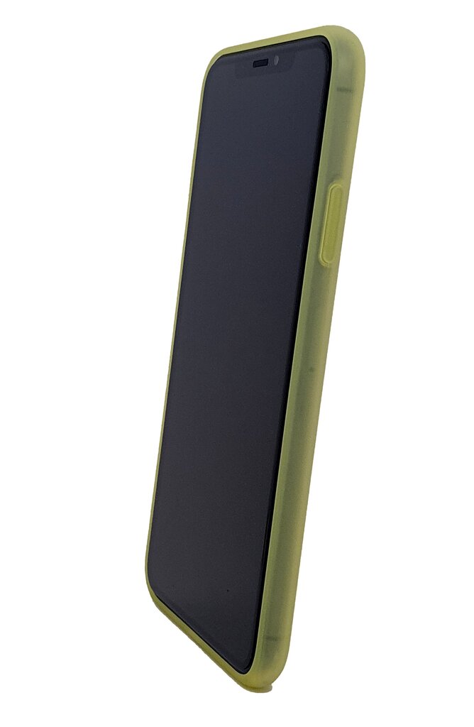 Vāciņš caurspīdīga silikona SoundBerry paredzēts iPhone 11 PRO, DZELTENS цена и информация | Telefonu vāciņi, maciņi | 220.lv