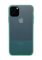 Vāciņš caurspīdīga silikona SoundBerry paredzēts iPhone 11 PRO MAX, TUMŠI ZAĻŠ cena un informācija | Telefonu vāciņi, maciņi | 220.lv