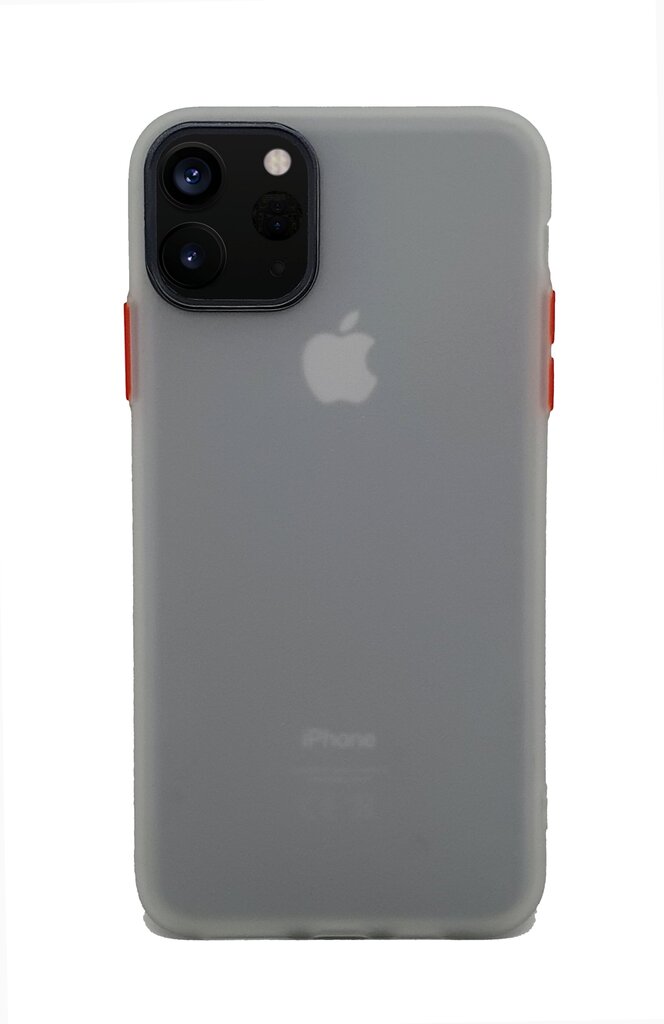 Vāciņš CAURSPĪDĪGS TPU SoundBerry paredzēts iPhone 11 PRO MAX, BALTS цена и информация | Telefonu vāciņi, maciņi | 220.lv