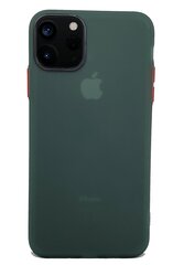 Vāciņš CAURSPĪDĪGS TPU SoundBerry paredzēts iPhone 11 PRO MAX, ZAĻŠ cena un informācija | Telefonu vāciņi, maciņi | 220.lv