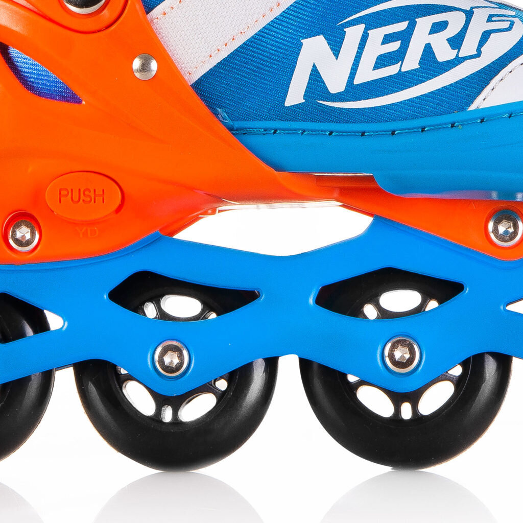 Skrituļslidas Spokey Hasbro Nerf Strive, zilas/oranžas цена и информация | Skrituļslidas | 220.lv