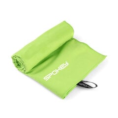 Быстросохнущее полотенце Spokey Sirocco, зеленое цена и информация | Полотенца | 220.lv