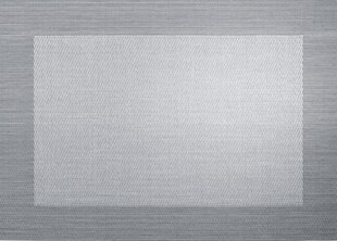 Pvc metallic paliktnis 33x46 cm, sudrabs/melns, Asa selection cena un informācija | Virtuves piederumi | 220.lv