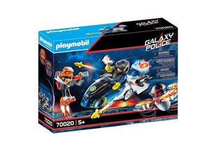 70020 PLAYMOBIL® Galaxy Police Policijas velosipēds cena un informācija | Konstruktori | 220.lv