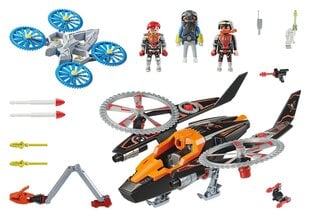 70023 PLAYMOBIL® Galaxy Police Helikopters цена и информация | Конструкторы и кубики | 220.lv