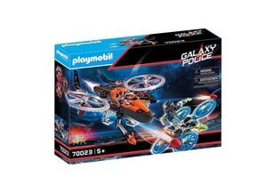 70023 PLAYMOBIL® Galaxy Police Helikopters цена и информация | Конструкторы и кубики | 220.lv