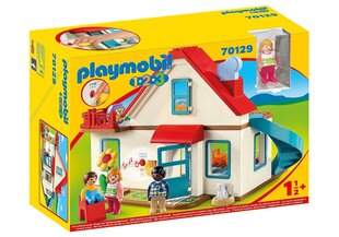 70129 PLAYMOBIL® 1.2.3 Семейный дом цена и информация | Конструкторы и кубики | 220.lv