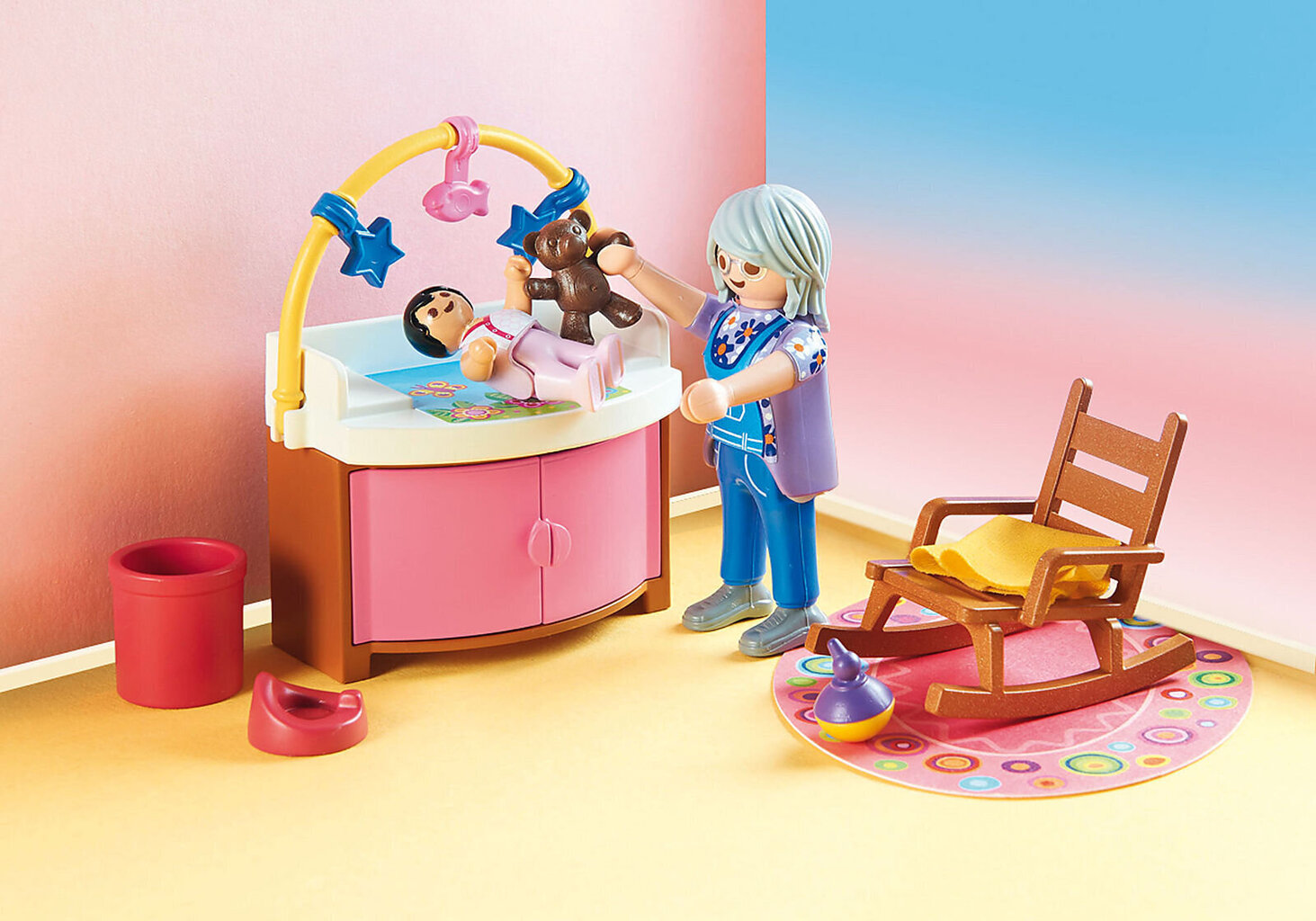 70210 PLAYMOBIL® Dollhouse, Zīdaiņa istaba cena un informācija | Konstruktori | 220.lv