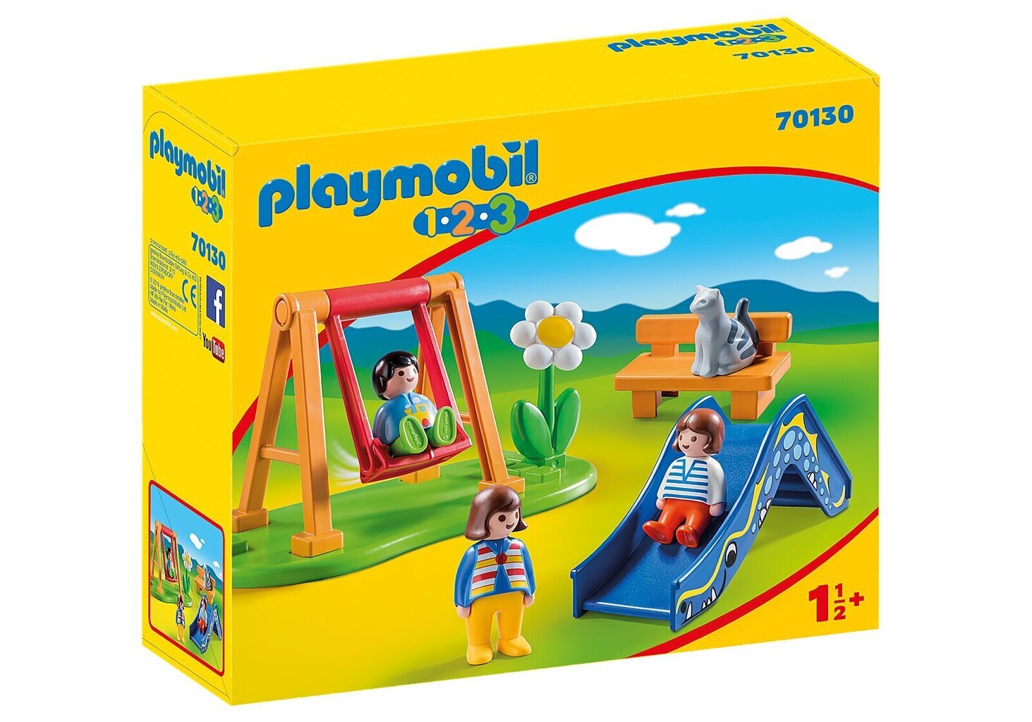 70130 PLAYMOBIL® Детская игровая площадка цена | 220.lv