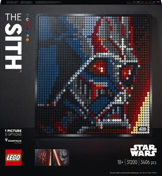 31200 LEGO® Art Zvaigžņu kari Siti cena un informācija | Konstruktori | 220.lv
