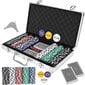 Texas Strong 300 žetonu pokera komplekts + alumīnija koferis цена и информация | Azartspēles, pokers | 220.lv