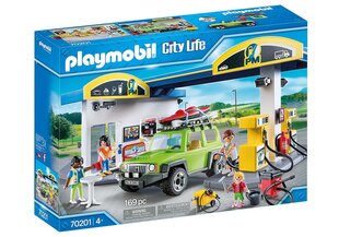 70201 PLAYMOBIL® City Life Автозаправочная станция цена и информация | Kонструкторы | 220.lv
