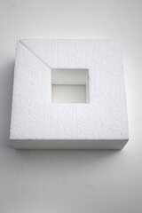 Квадрат из пенопласта 32,5 × 32,5 × 5 см цена и информация | Принадлежности для рисования, лепки | 220.lv
