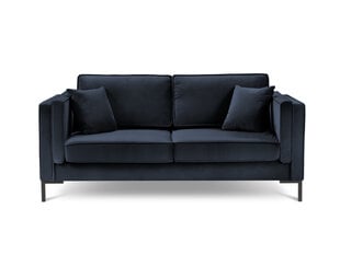 Двухместный бархатный диван Milo Casa Luis, темно-синий цена и информация | Диваны | 220.lv