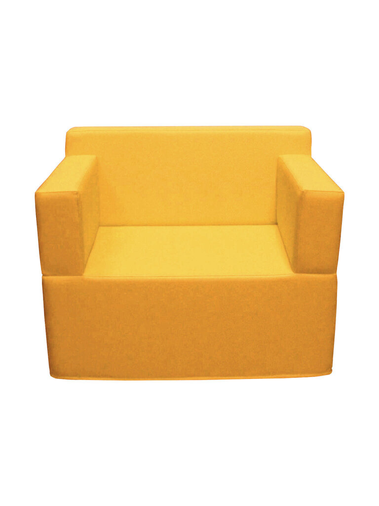 Dīvāns Wood Garden Bergamo 90 Premium, dzeltens cena un informācija | Sēžammaisi, klubkrēsli, pufi bērniem | 220.lv