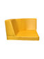 Stūra krēsls Wood Garden Dry Pool Meditap, oranžs cena un informācija | Sēžammaisi, klubkrēsli, pufi bērniem | 220.lv