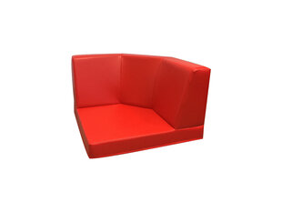 Stūra krēsls Wood Garden Dry Pool Meditap, sarkans цена и информация | Детские диваны, кресла | 220.lv