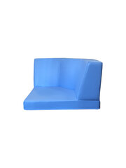 Stūra krēsls Wood Garden Dry Pool Meditap, gaiši zils цена и информация | Детские диваны, кресла | 220.lv