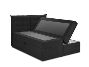 Кровать Mazzini Beds Echaveria 160x200 см, черная цена и информация | Кровати | 220.lv