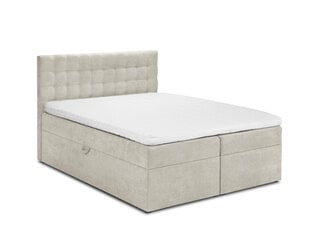 Кровать Mazzini Beds Jade 160x200 см, бежевая цена и информация | Кровати | 220.lv