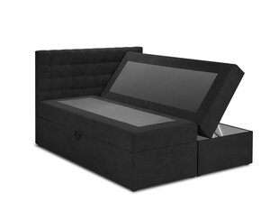 Кровать Mazzini Beds Jade 160x200 см, черная цена и информация | Кровати | 220.lv