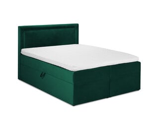 Кровать Mazzini Beds Yucca 140x200 см, темно-зеленая цена и информация | Кровати | 220.lv