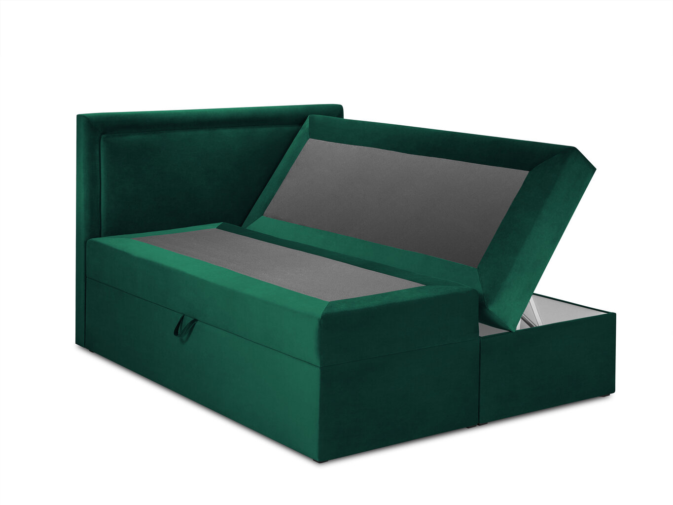 Gulta Mazzini Beds Yucca 180x200 cm, tumši zaļa cena un informācija | Gultas | 220.lv