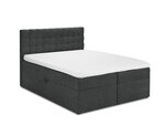 Gulta Mazzini Beds Jade 180x200 cm, tumši pelēka