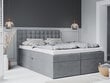 Gulta Mazzini Beds Jade 160x200 cm, pelēka cena un informācija | Gultas | 220.lv