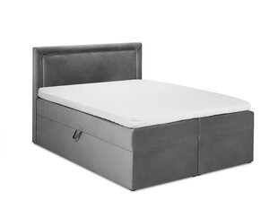 Кровать Mazzini Beds Yucca 140x200 см, серая цена и информация | Кровати | 220.lv