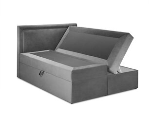 Кровать Mazzini Beds Yucca 160x200 см, серая цена и информация | Кровати | 220.lv