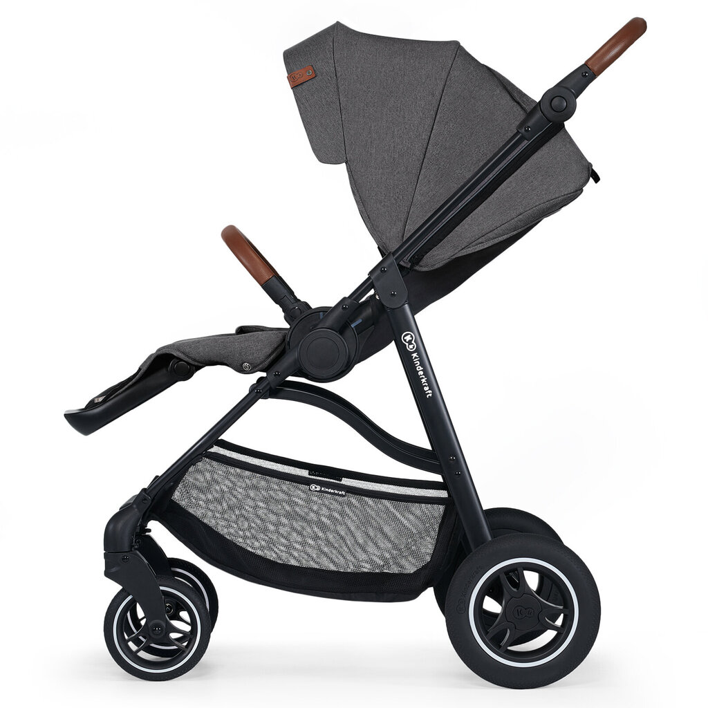 Sporta rati Kinderkraft All Road, Ash Grey цена и информация | Bērnu rati | 220.lv