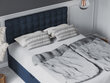Gulta Mazzini Beds Jade 140x200 cm, tumši zila cena un informācija | Gultas | 220.lv