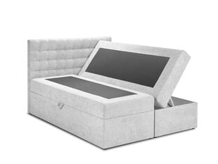 Кровать Mazzini Beds Jade 140x200 см, светло-серая цена и информация | Кровати | 220.lv