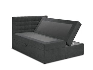 Кровать Mazzini Beds Jade 140x200 см, темно-серая цена и информация | Кровати | 220.lv