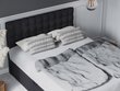 Gulta Mazzini Beds Jade 140x200 cm, tumši pelēka cena un informācija | Gultas | 220.lv