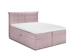 Кровать Mazzini Beds Echaveria 180x200 см, розовая