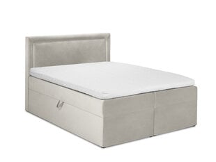 Кровать Mazzini Beds Yucca 160x200 см, бежевая цена и информация | Кровати | 220.lv