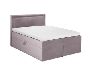 Кровать Mazzini Beds Yucca 140x200 см, розовая цена и информация | Кровати | 220.lv