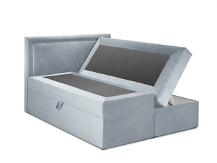 Кровать Mazzini Beds Yucca 140x200 см, светло-синяя цена и информация | Кровати | 220.lv