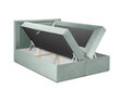 Gulta Mazzini Beds Yucca 160x200 cm, gaiši zaļa cena un informācija | Gultas | 220.lv