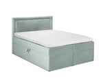 Кровать Mazzini Beds Yucca 160x200 см, светло-зеленая