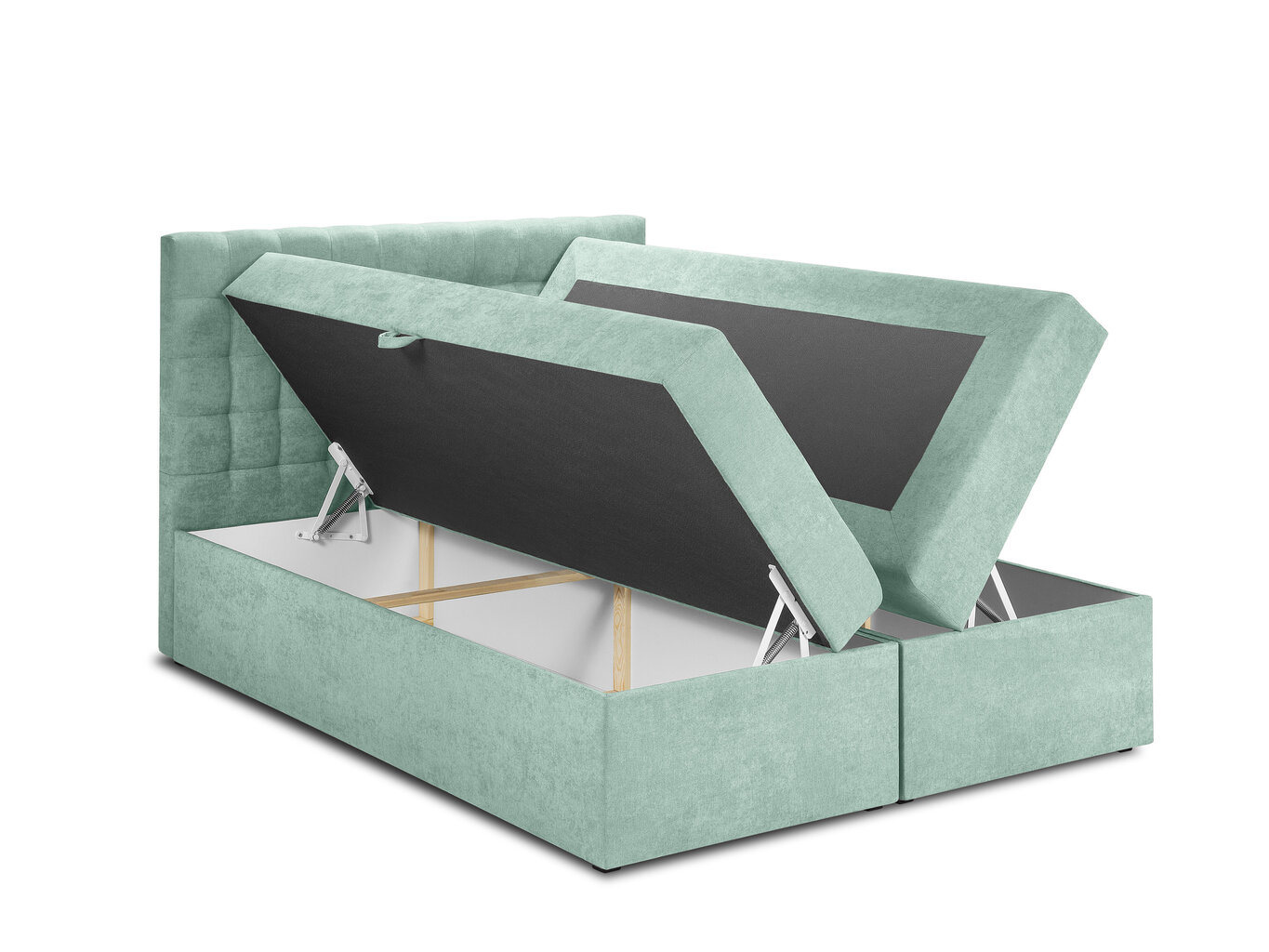 Gulta Mazzini Beds Jade 180x200 cm, gaiši zaļa cena un informācija | Gultas | 220.lv