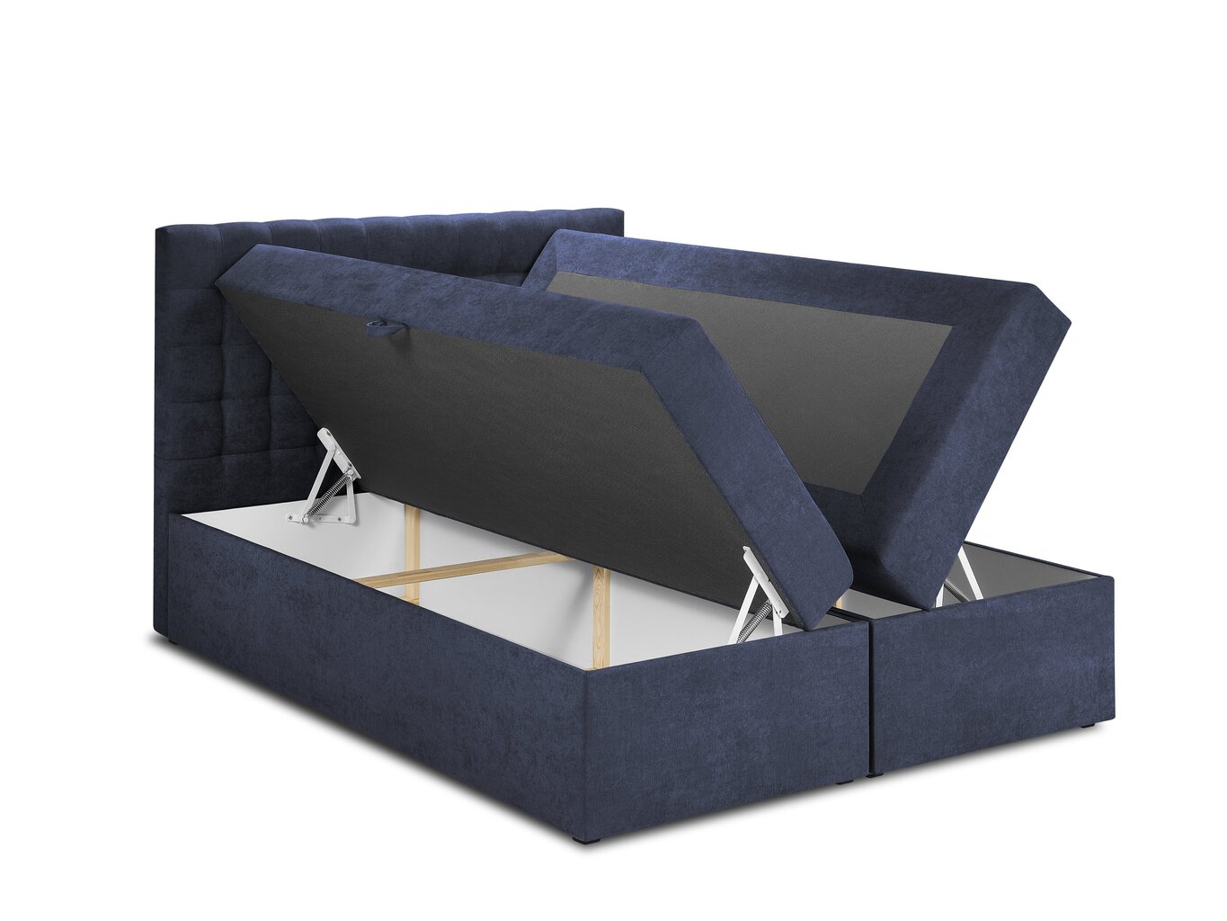 Gulta Mazzini Beds Jade 160x200 cm, tumši zila cena un informācija | Gultas | 220.lv