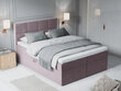 Gulta Mazzini Beds Mimicry 160x200 cm, rozā cena un informācija | Gultas | 220.lv