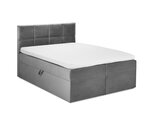 Кровать Mazzini Beds Mimicry 160x200 см, серая