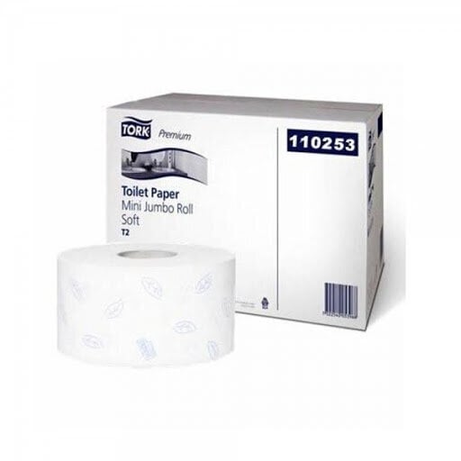 Tualetes papīrs PREMIUM SOFT MINI T2 sistēmai, 1 rullis, TORK 110253 цена и информация | Tualetes papīrs, papīra dvieļi | 220.lv