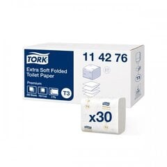 Туалетная бумага Tork 114276 PREMIUM SOFT BULK T3, 252 листа цена и информация | Туалетная бумага, бумажные полотенца | 220.lv