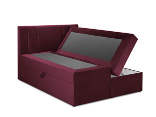 Gulta Mazzini sofas Afra 180x200 cm, sarkana cena un informācija | Gultas | 220.lv