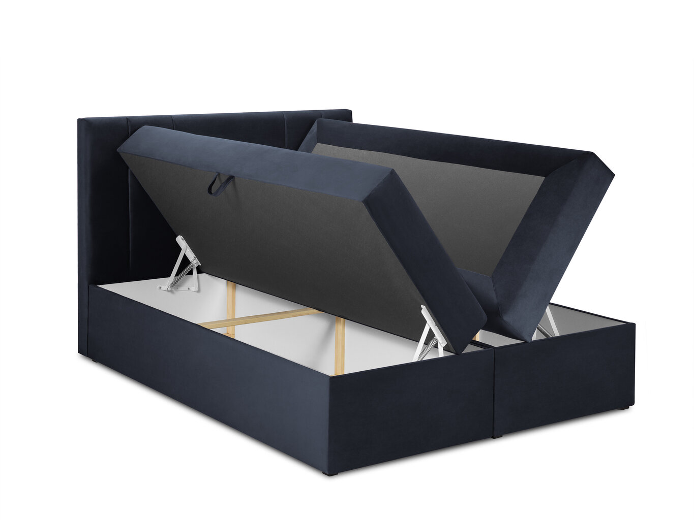Gulta Mazzini sofas Afra 160x200 cm, tumši zila цена и информация | Gultas | 220.lv